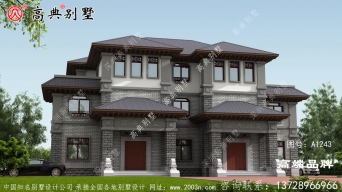 农村简约自建房外观图