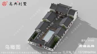 建一栋这样的四合院别墅瞬间辗压村里其他豪宅