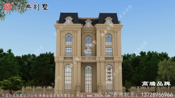 经典欧式五层农村别墅建房设计图，打算建房的朋友们千万不要错过