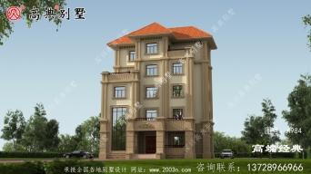 新农村自建房设计图纸，有钱乱花功夫，不如回家盖房子。