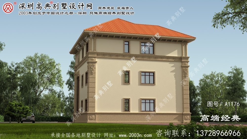 衡山县建筑别墅设计图	