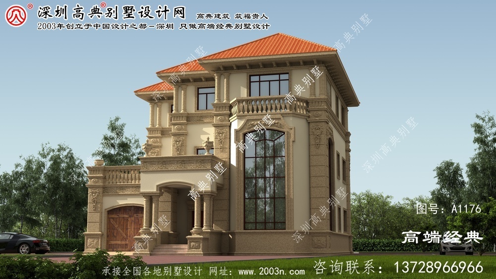 衡山县建筑别墅设计图	