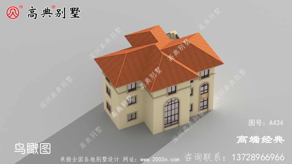 农村二层半简欧别墅这样建还怕预算不够吗?