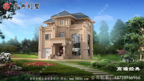 国外乡村别墅户型图，轻奢体面首