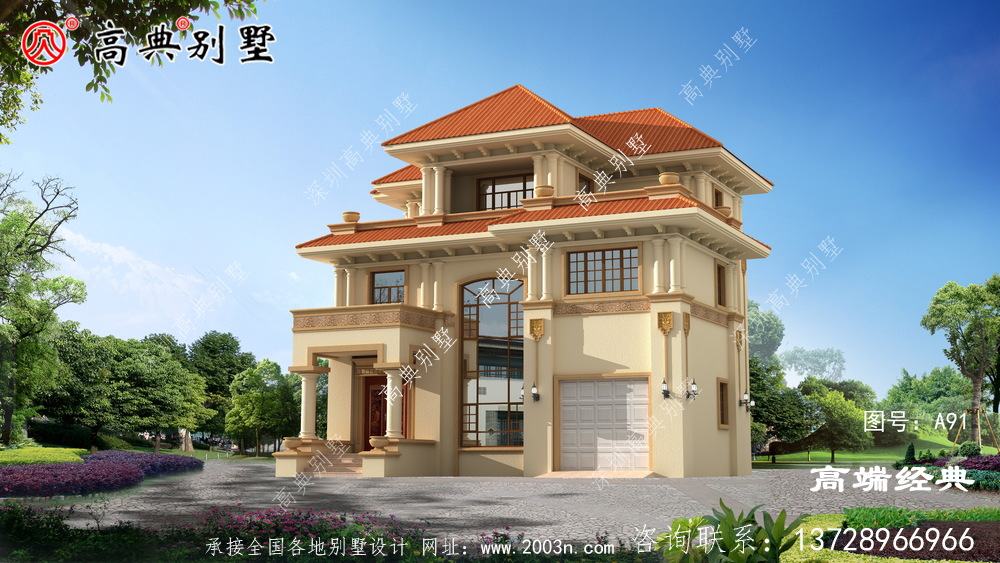 漳州市自建房带小院,带效果图和户型图,建房前必看