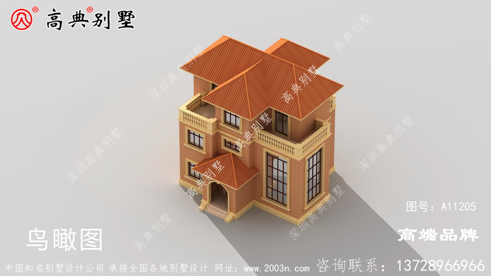小别墅效果图整体设计简洁大方
