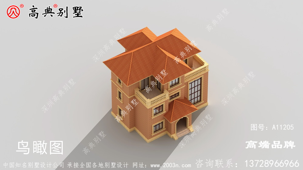 小别墅效果图整体设计简洁大方