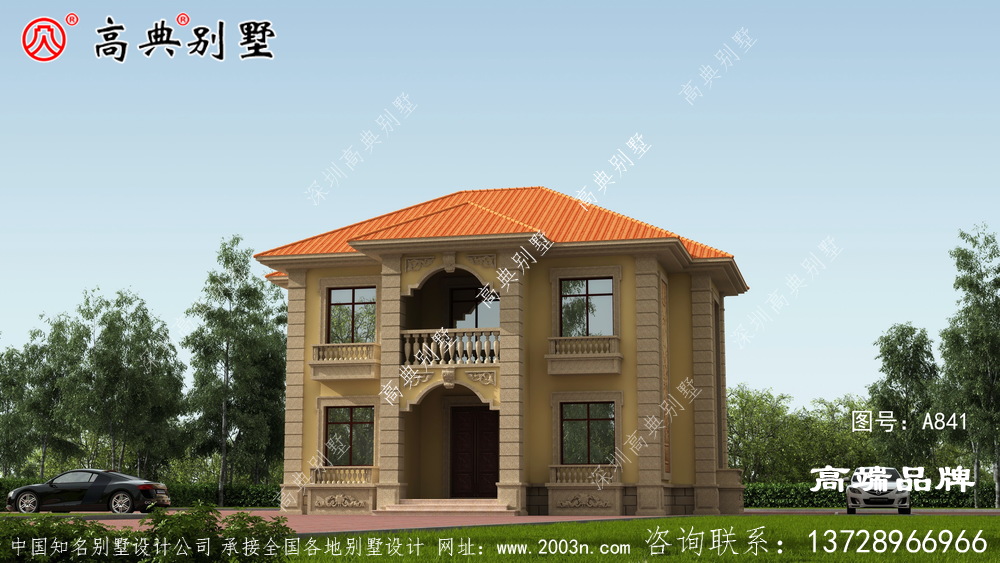 小户型别墅设计图传递恬淡的观感氛围