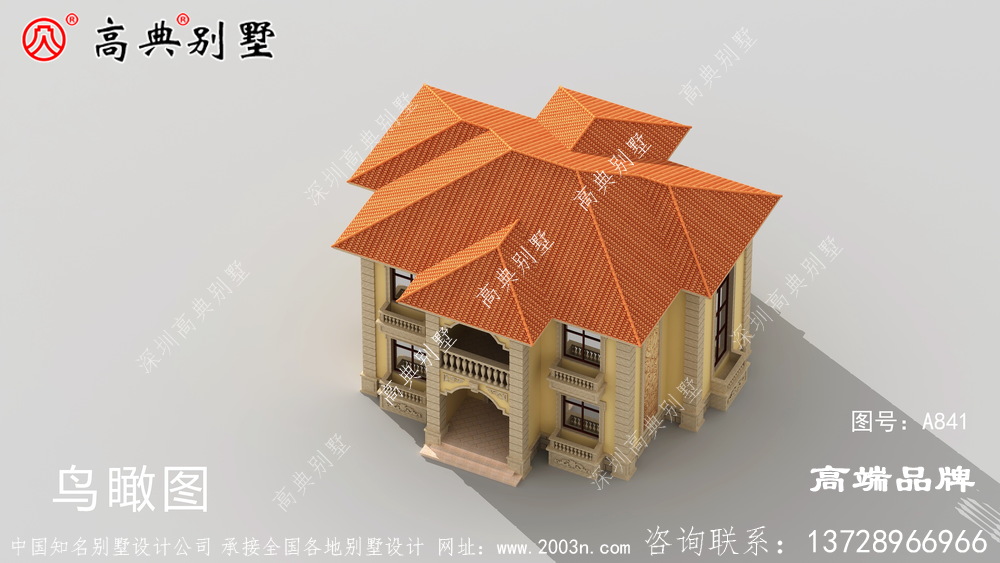 小户型别墅设计图传递恬淡的观感氛围