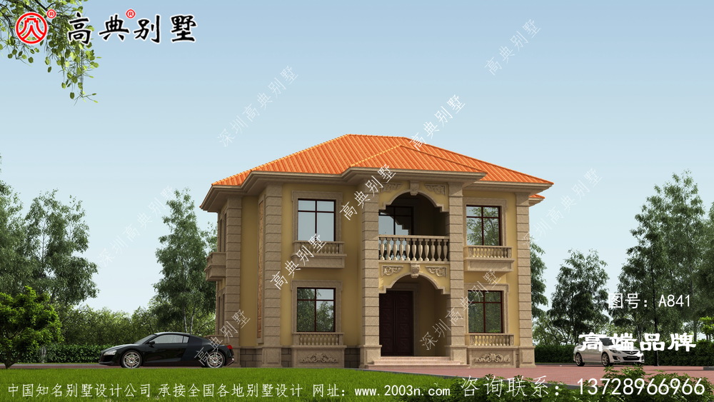 小户型别墅设计图传递恬淡的观感氛围
