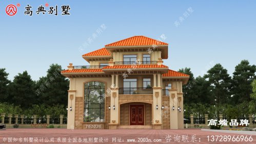 能拥有一栋外观这般气派的别墅都