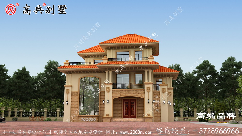 能拥有一栋外观这般气派的别墅都是所有人的梦