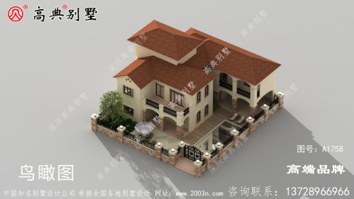 外观让人越看越喜欢的欧式庭院别墅