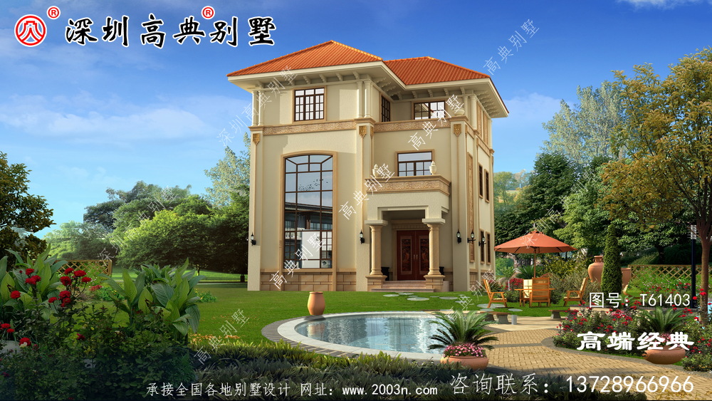 农村自建房设计图，符合大众审美观，以及舒适度