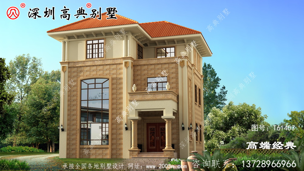 农村自建房设计图，符合大众审美观，以及舒适度