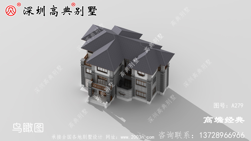 农村简单大气三层楼房图片,设计师最新设计,简约又不失大气