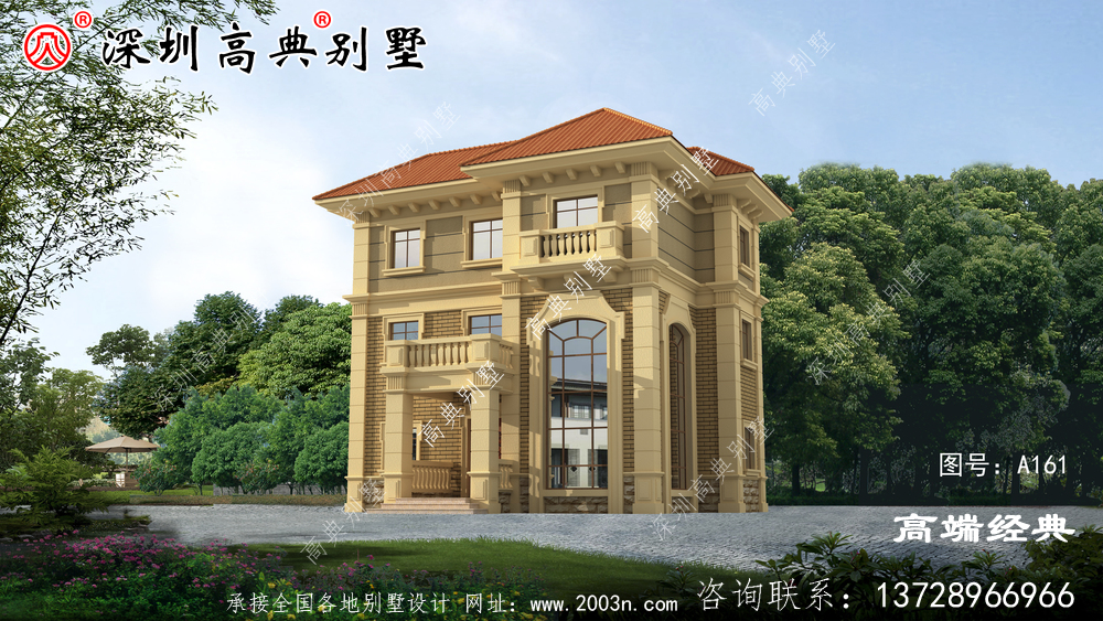 最流行别墅,农村建房的标杆,喜欢收藏没错了
