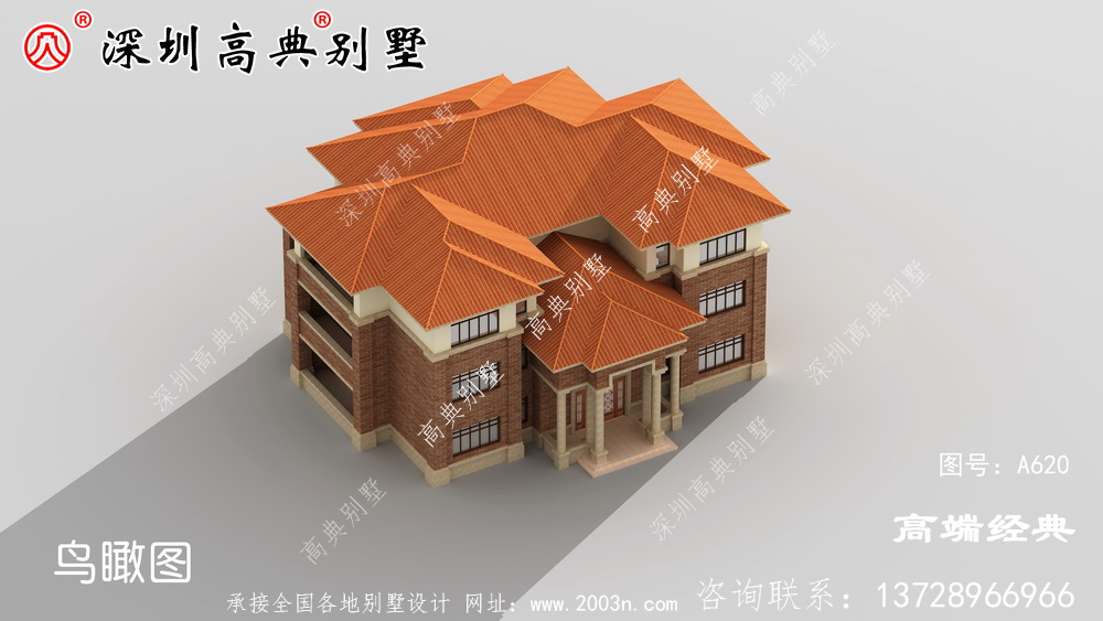二楼半带露台的自建房图片,好看实用就选了。