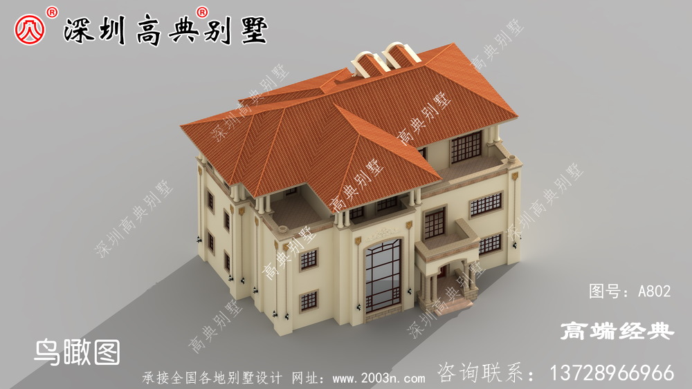 三层别墅住宅农村,外观和户型上完美搭配,真的还不错