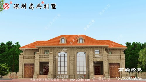 农村二层新款式设计图，让很多农村人为此疯狂