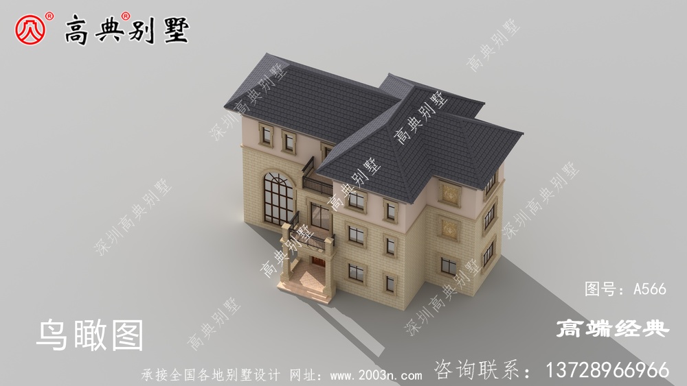 复式三层简欧风格来满足预算不多的建房朋友们